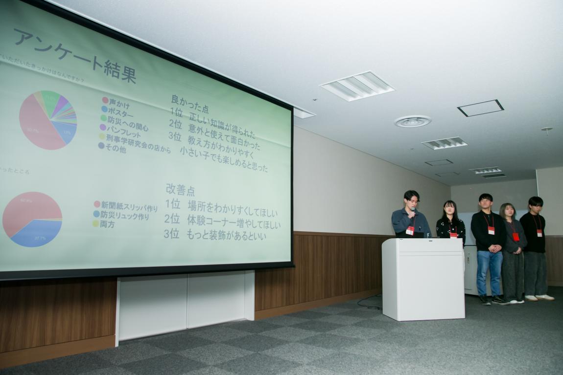 国士舘大学の発表(2)