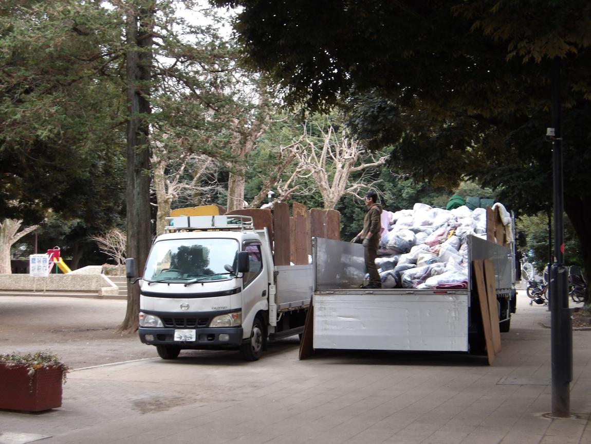 積み荷の様子