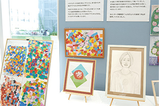 元気にいきいきと生活する認知症の本人等の作品（昨年の写真）