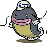 区の防災キャラクター じじょすけ