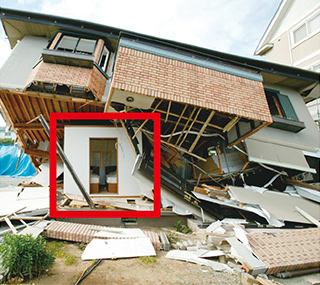 耐震シェルターの写真