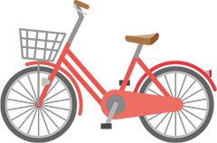 自転車のイラスト
