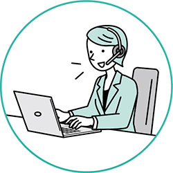 オペレーターのイラスト