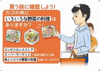 カゴの中にいろいろな野菜の料理はありますか