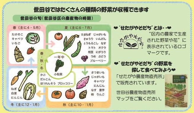 せたがやの旬