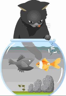 判定結果イメージ（ストレス度が高い場合）のイラスト