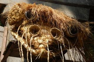 奥澤神社の大蛇お練り行事の大蛇