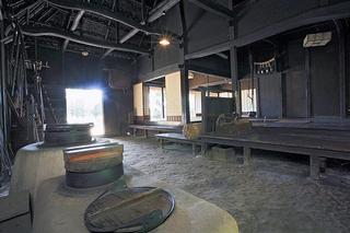 旧長崎家住宅土間内部
