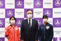 辻沙絵選手、湯口英理菜選手2