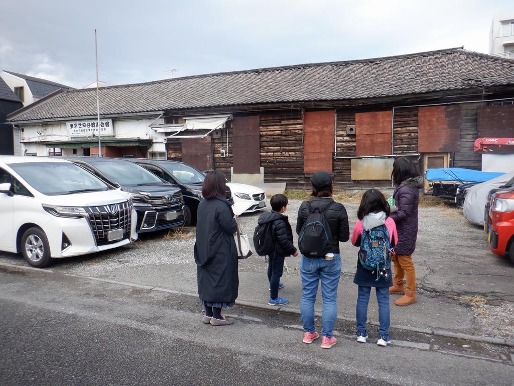 令和3年12月25日 スタンプラリー中のチェックポイントでの様子