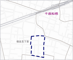 桜丘区民センター周辺地区