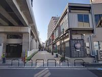 茶沢通りから撮影した写真