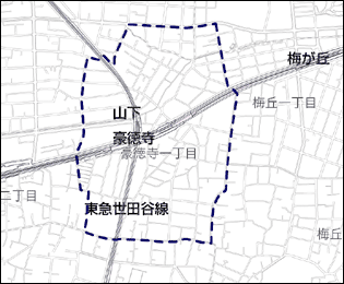 地区街づくり計画図