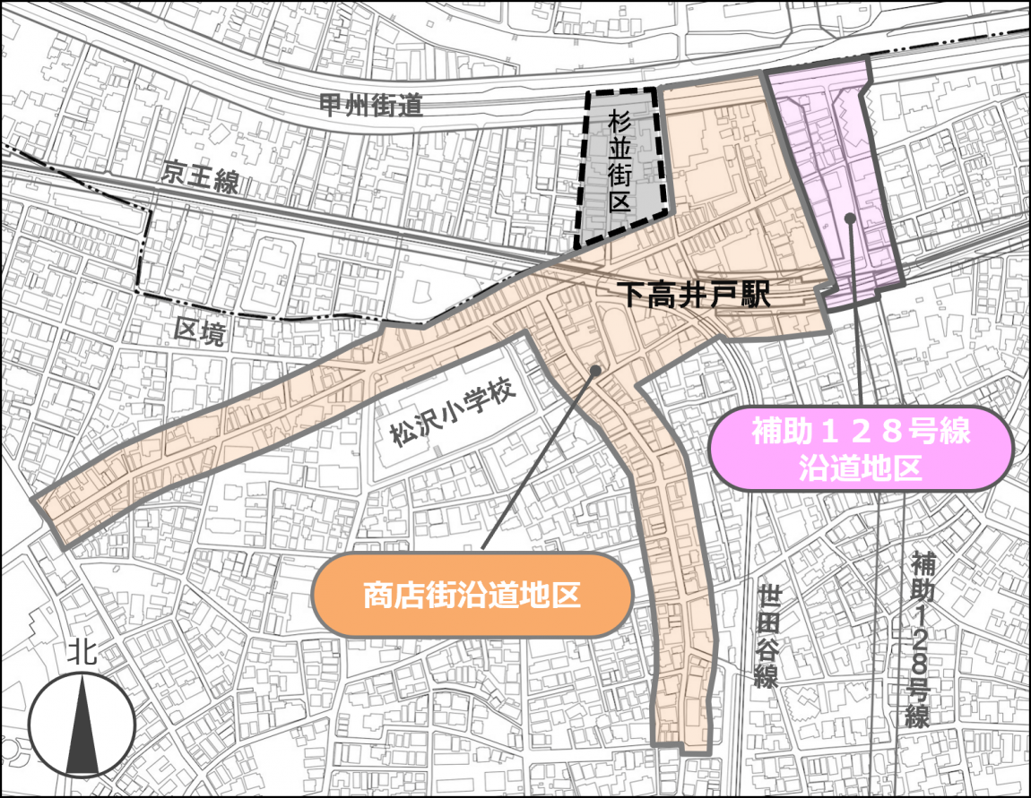 地区計画範囲図