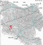 対象区域の地図
