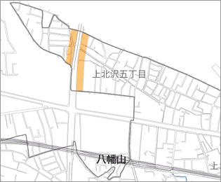 環状八号線上北沢五丁目地区