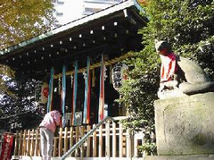 池尻稲荷神社を中心とする旧大山道