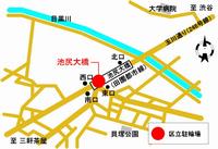 池尻大橋駅駐輪場地図