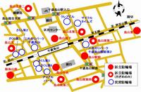 千歳烏山駅駐輪場地図