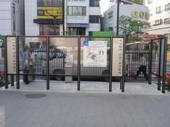 二子玉川駅前玉川通り沿い指定喫煙所