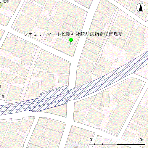 松陰神社前駅周辺指定喫煙場所