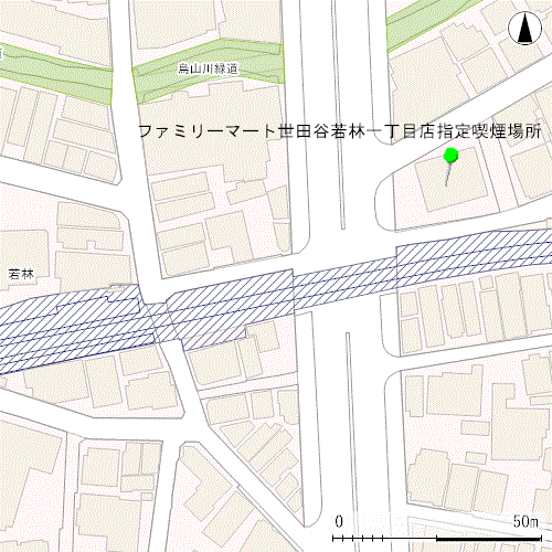 若林駅周辺指定喫煙場所