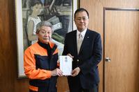 珠洲市長との面会