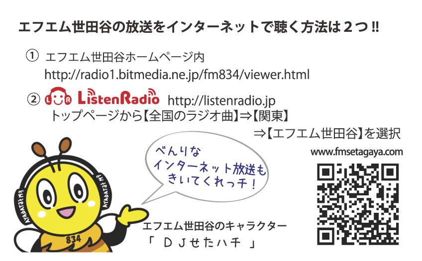 エフエム世田谷QRコード