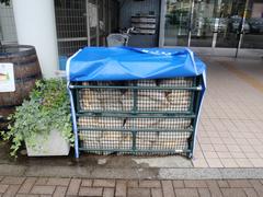 土のうステーション内の写真
