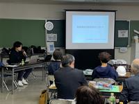 東京建築士会世田谷支部　清水良太氏による講演会の様子