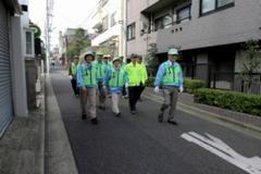 町会・自治会の防犯パトロールの写真