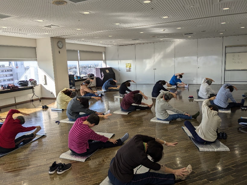 体操の様子