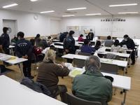 さぎ草植え付け講習会の様子の写真