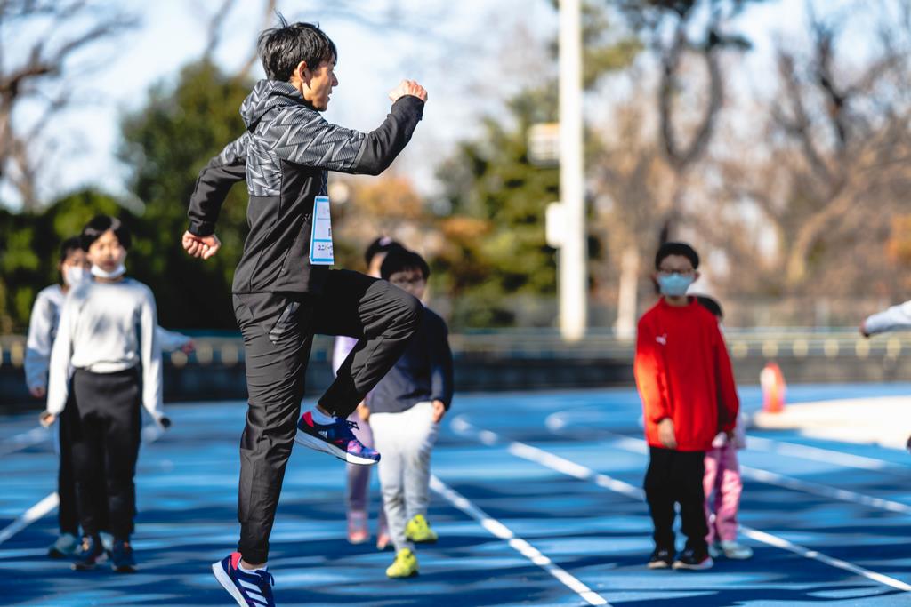 ランニングクリニックの様子(2)