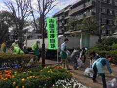 古着・古布回収の様子