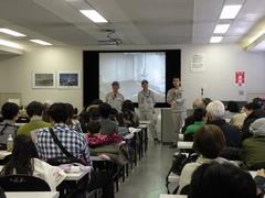 千歳清掃工場見学会の様子