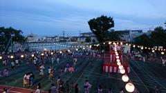 親子盆踊り大会の写真