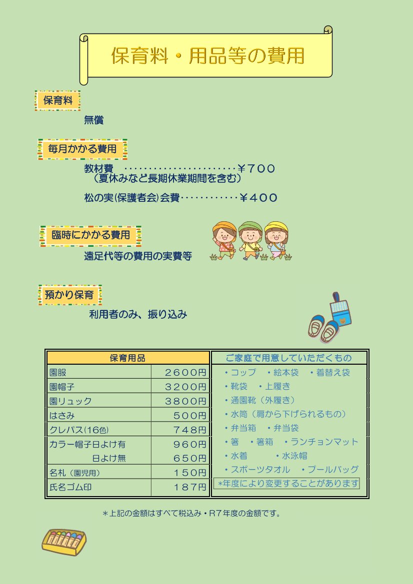 費用について