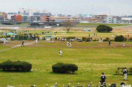 二子玉川緑地運動場野球場
