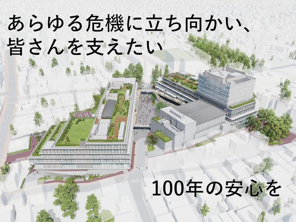 新庁舎俯瞰図